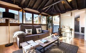 Fantástico ático con terraza y vistas en el centro